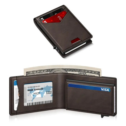 SlimCard™ Pro — RFID Pop-Up Wallet