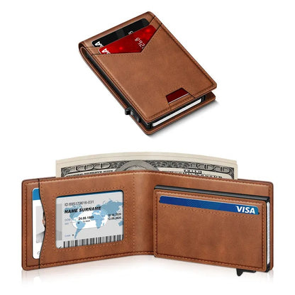 SlimCard™ Pro — RFID Pop-Up Wallet