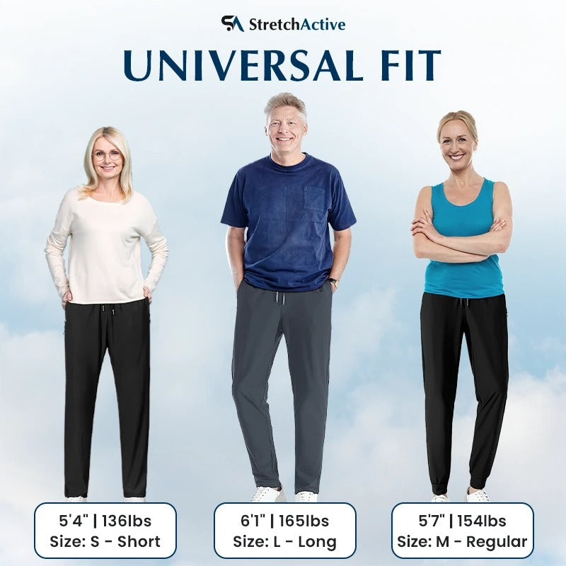 StretchActive™ Unisex Ultra Stretch Quick Drying Pants