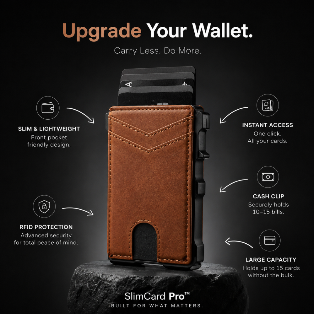 SlimCard Pro™ RFID Wallet