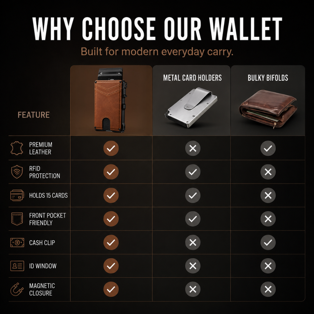 SlimCard Pro™ RFID Wallet