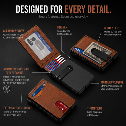 SlimCard Pro™ RFID Wallet
