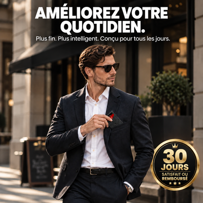 SlimCard™ Pro — Portefeuille Pop-Up Anti-RFID