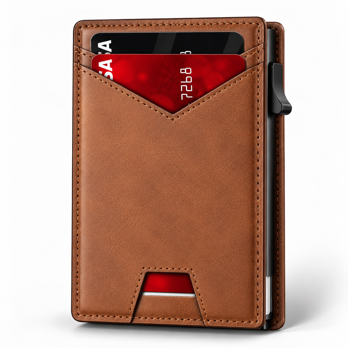 SlimCard™ Pro — RFID Pop-Up Wallet