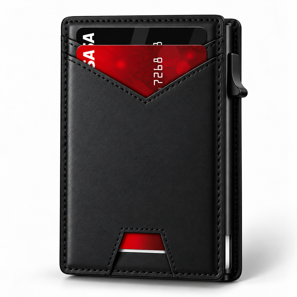 SlimCard™ Pro — RFID Pop-Up Wallet